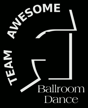 Team Awesome Ballroom Dance Team Logo